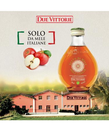 Apple Vinegar Aged in Barrel Due Vittorie 250ml - Buy Online on GoSupps.com