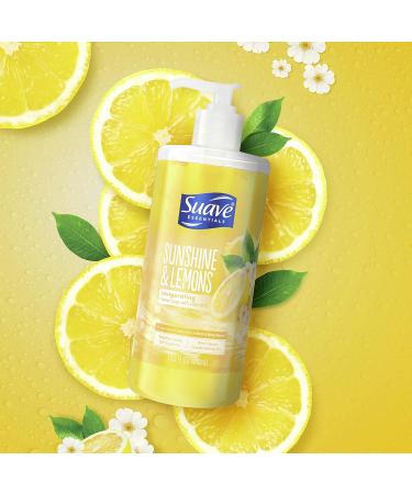 Suave Invigorating Liquid Hand Soap - Sunshine & Lemons 13.5 oz | Gentle Wash for Dirt & Germs Moisturizing Formula - Buy Online on GoSupps.com
