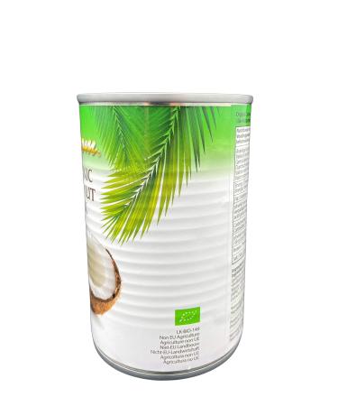 Buy Valcom Organic Coconut Milk 400ml - Pure & Natural Coconut Cream for Cooking & Beverages | International Shipping Available - Buy Online on GoSupps.com