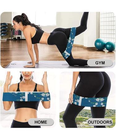Buy Wild Flowers Resistance Bands - Premium Elastic Leg & Fitness Bands for Effective Workouts - International Shipping Available - Buy Online on GoSupps.com