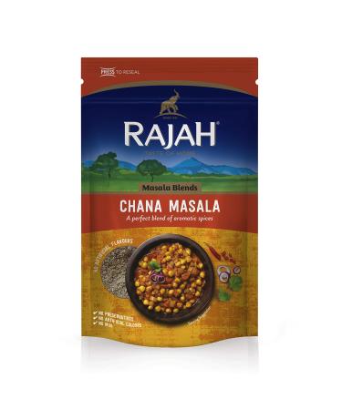 Rajah Spices Chana Masala | Chickpea Masala | Indian Chickpea Curry Masala | (80g) - Buy Online on GoSupps.com