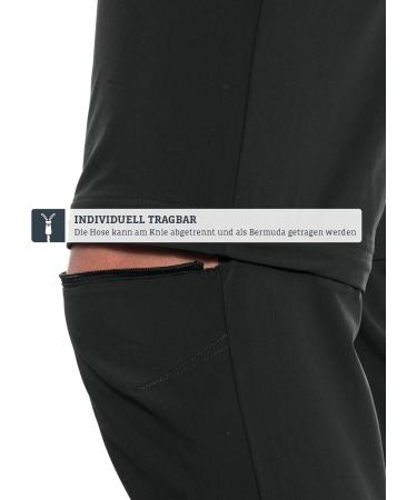 Sch ffel Men's Pants Folkstone Zip Off - Lightweight Versatile Hiking Trousers for Summer 54 Asphalt - Buy Online on GoSupps.com