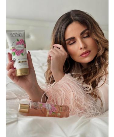  Jeanne En Provence JEANNE EN PROVENCE - Moisturizing and fragrant body milk - Enchanting pink fragrance - 95% natural ingredients - Dry skin - Made in France in Oily - 200 ml - Buy Online on GoSupps.com