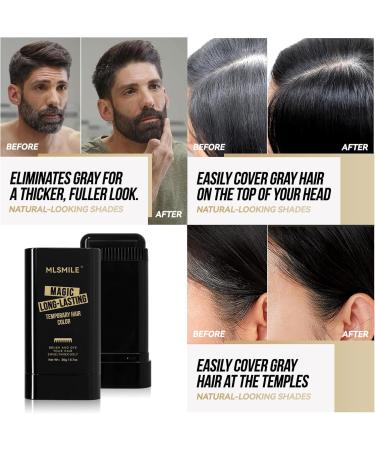  G n rique Temporary Hair Color 3 Colors Long-Lasting Dye Brush 20g (coffee 20) - Buy Online on GoSupps.com