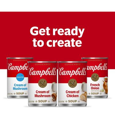 Campbell's Condensed Cream of Chicken Soup 10.5oz Can | Rich & Creamy Flavor - Buy Online on GoSupps.com