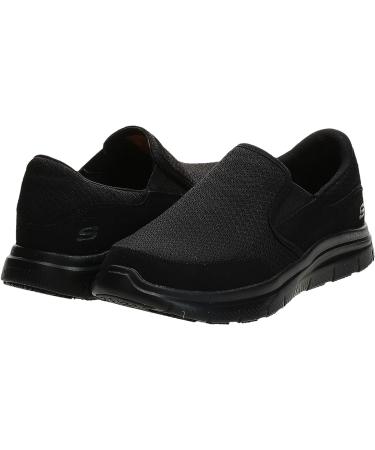 Skechers Men's Flex Advantage Sr Mcallen-m 10.5 Black - Comfortable Slip-Resistant Work Shoe - Buy Online on GoSupps.com