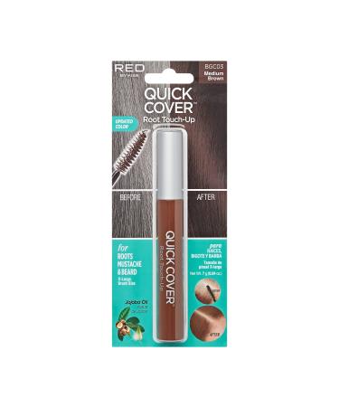 Kiss Kiss Quick Cover Brushin Color Touch Up Medium Brown