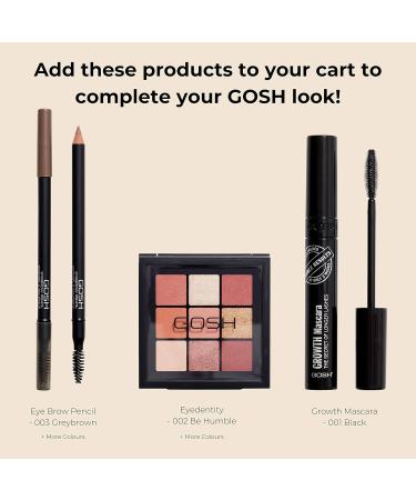 Gosh Kohl Eyeliner & Kajal 2-in-1 Makeup Pencil - Vegan Perfume-Free Nourishing Vitamin E - Simple Application for Eyes & Eyelids - Nude Color (1 Pack) - Buy Online on GoSupps.com