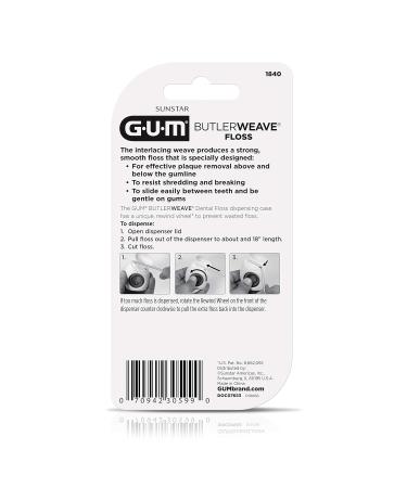 Buy ButlerWeave Dental Floss 200 Yard - Superior Oral Care for Global Shipping | Best Quality & Affordable Price - Buy Online on GoSupps.com