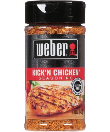 Weber Kick'n Chicken Seasoning, 5 Ounce Shaker - Buy Online on GoSupps.com