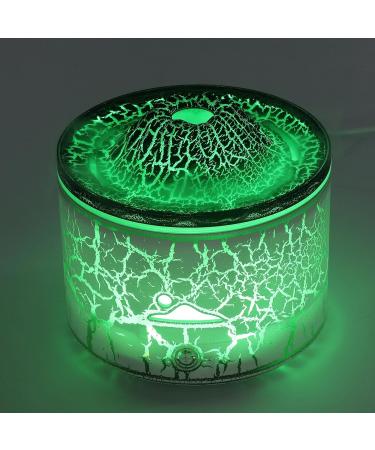 Volcano Diffuser with Remote Control - Multi-Mode Humidifier & Essential Oil Diffuser for Bedroom Spa & Yoga | Auto Shut Off & Ambient Light - Buy Online on GoSupps.com