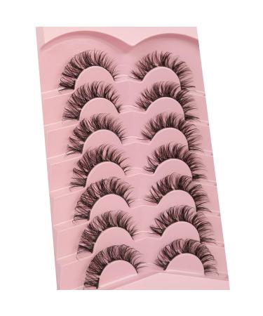Pooplunch Cat Eye Cluster Lash Flares Extension DIY Kit - 7 Pairs Faux Mink False Eyelashes Multipack - Buy Online on GoSupps.com