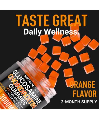 Glucosamine Chondroitin Gummies for Joint Support 120 Glucosamine Gummies Extra Strength 3000mg with MSM Turmeric Calcium Vitamin D3 Sugar Free Vegan Adults Supplement Flexibility & Mobility - Buy Online on GoSupps.com