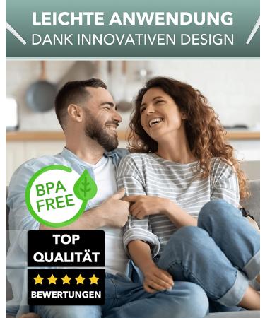 Ebenthal Vital Intestinal Inlet - BPA-Free Colon Cleansing Set with Silicone Bag & 2m Hose | 2-Liter Intimate Shower & Intestinal Flushing - Buy Online on GoSupps.com