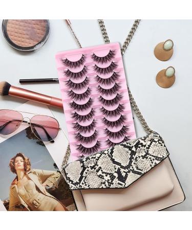 Generic Curly false eyelashes DD curved thick European and American eyelashes ten pairs installed chemical fiber natural charm eyelashes lash lashes eyelashes Light black - Buy Online on GoSupps.com