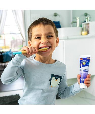 Dr. Bob Natural Xylitol Kids Toothpaste with Fluoride - SLS-Free, Dye-Free, Made in USA - 4oz - Buy Online on GoSupps.com