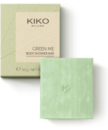 KIKO Milano Green Me Body Shower Bar | Solid Shower Body Bar With Coffee Extract - Buy Online on GoSupps.com