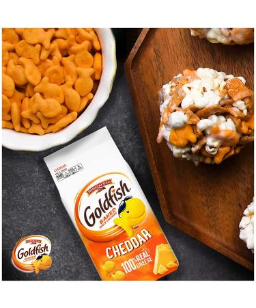 Pepperidge Farm Goldfish Cheddar Crackers - 6.6 Oz Bag, 6 Count Box | Snack Time Favorite - Buy Online on GoSupps.com