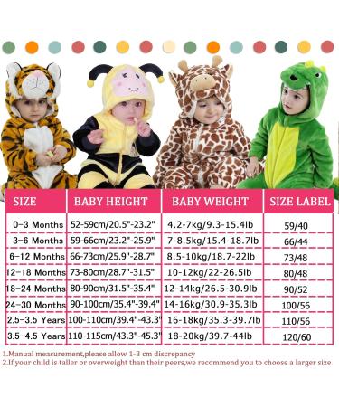 Doladola Unisex Toddler Romper Jumpsuit | Hooded Cartoon Sleepsuit | 2-3.5 Years | Rose Dinosaur Design - Buy Online on GoSupps.com
