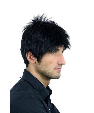 WIG ME UP WL-3058-1 Men's Short Black Wig - Stylish Strands for a Trendy Look | International Shipping Available - Buy Online on GoSupps.com