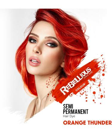 Paintglow Semi-Permanent Hair Dye Orange Thunder 100ml - Buy Online on GoSupps.com