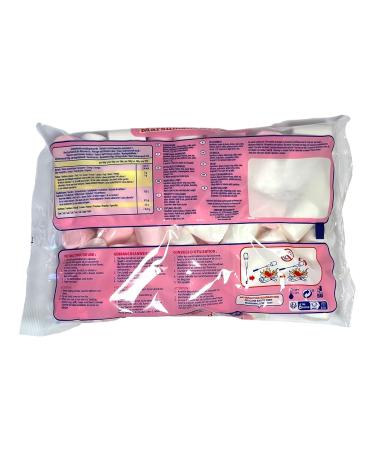 Mr. Mallo Super Barbecue Marshmallows - Pink & White Foam Sugar Candy for Grilling & Campfire Fun (16x 300g) - International Shipping Available - Buy Online on GoSupps.com
