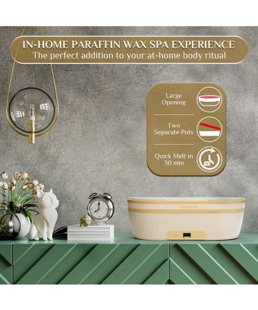 Memorism Paraffin Wax Machine for Hands and Feet - 3lbs Wax, Touchscreen Warmer, Moisturizing Spa Kit - Buy Online on GoSupps.com