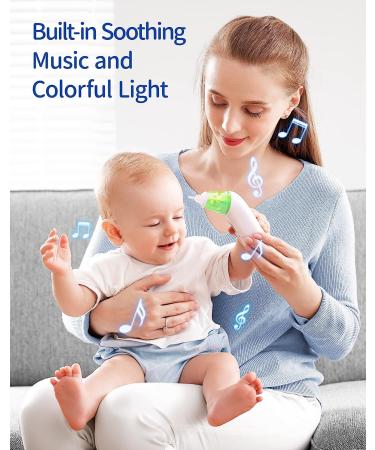 Electric Baby Nasal Aspirator | Rechargeable | 3 Levels Suction | Music & Light Soothing | KA 1005 - Buy Online on GoSupps.com