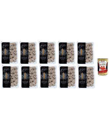 Italian Gourmet E.R. Garofalo Whole Grain Potato Gnocchi Pack of 10 Organic Durum Wheat Whole Grain Pasta 500g + Gourmet Italian Polpa 400g