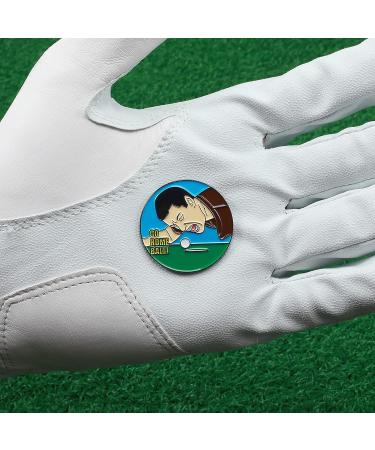 Golf Ball Marker with Magnetic Hat Clip - Funny Sporty Buff Golf Gift - GO HOME BALL - Buy Online on GoSupps.com