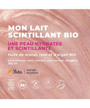 ENERGY FRUIT Body Milk - Mono Rose & Argan | EcoCert Organic 200ml | Hydrating Moisturizer for All Skin Types - Buy Online on GoSupps.com