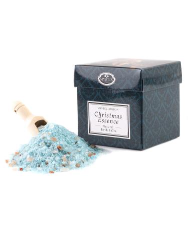 Mystix London | Christmas Essence - 100% Natural Bath Salts | A Medley of Epsom Dead Sea Mineral and Himalayan Pink Salts | Perfect as a Gift | Handmade in UK