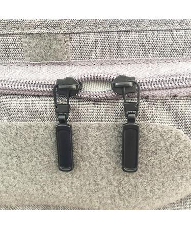 Buy 4 Pieces Black Zipper Spare Parts Zipper Sliders Pull Tabs & Clips for Bags Tents Luggage & Backpacks - Buy Online on GoSupps.com