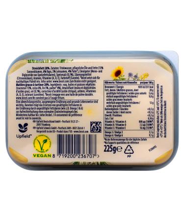 Becel Vital Omega 3 Margarine - 16 x 225g | Naturally Rich Healthy Spread for International Shipping - Buy Online on GoSupps.com