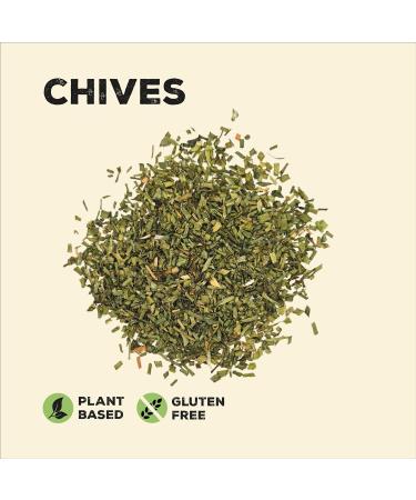 Nature Kitchen Chives 150G - Gluten-Free & Vegan Seasoning Spices, Perfect for Everyday Cooking - CHIVES 200G - Buy Online on GoSupps.com