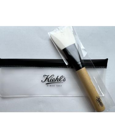 KIEHL'S FACE MASK BRUSH WITH TRANSPARENT POUCH