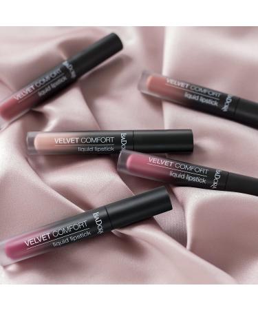 Isadora Liquid Lipstick - Comfort Matte Vegan & Perfume-Free - 64 Cranberry Love 4ml - Shop Internationally for Long-Lasting Color - Buy Online on GoSupps.com