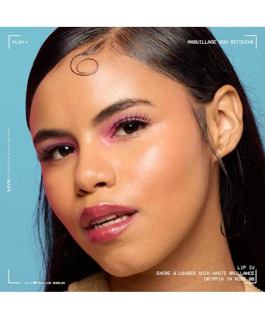 NYX Professional Makeup Lip IV Gloss up to 12h hydration highly pigmented shiny finish Cocoa Quench! - Buy Online on GoSupps.com