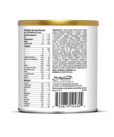 PurAmino Infant Drink for Severe Food Allergies | Omega-3 DHA, Iron, Immune Support | 14.1oz Powder Can - Buy Online on GoSupps.com