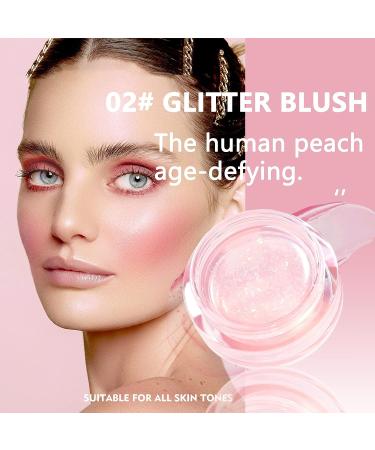 Glitter Color Changing Blush: Multi-Use Cream for Cheek, Lip & Eye - Waterproof Gel Makeup, PH Finish Blush - Buy Online on GoSupps.com