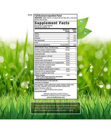 Buy Irwin Naturals CoQ10-Plus 60 Liquid Soft-Gels | Heart & Energy Support - Buy Online on GoSupps.com