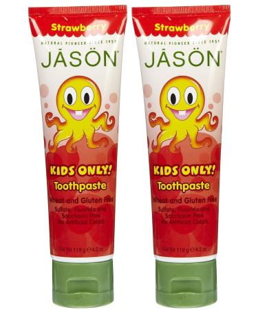 Jason Kids Only Toothpaste Strawberry -- 4.2 oz