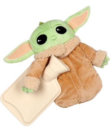 Shop Baby Yoda STAR WARS Hot Water Bottle - 1L Natural Rubber with Soft Cover for Cozy Comfort - Buy Online on GoSupps.com