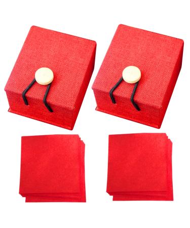 Chinese Lipstick Paper 24 PCS Disposable Chinese Lipstick Cup Long-Lasting Non-Stick Cup