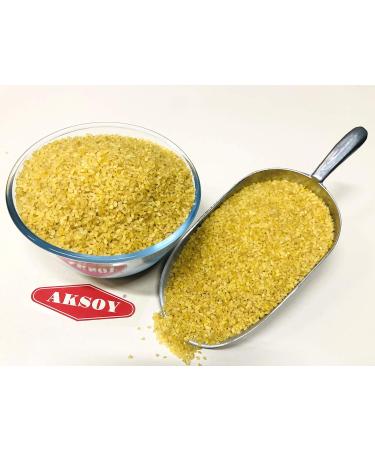 Premium Aksoy Cracked Wheat Coarse Bulgur 5KG - 5.0 Kilograms - Buy Online on GoSupps.com