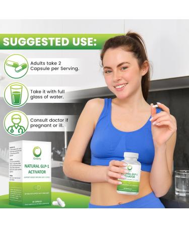 Gistany Natural GLP-1 Activator Metabolism Support Supplement with Yerba Mate Garcinia Cambogia Green Tea White Kidney Bean Extract  - Buy Online on GoSupps.com