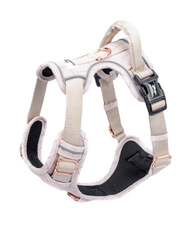 Freudenier dog harnesses with breathable upholstery - bombproof seat - anti -drawing breast dishes for large medium -sized and small dogs (XS)