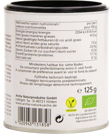 Arche - Organic Black Sesame Seeds - Box of 125 g - Buy Online on GoSupps.com