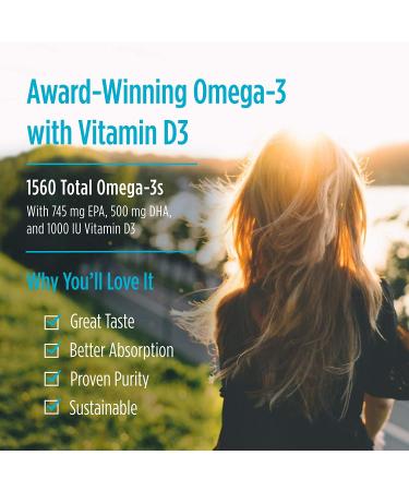 Nordic Naturals Omega-3D Lemon 8 fl oz - Pure Omega-3 Supplement for Heart & Brain Health - Buy Online on GoSupps.com