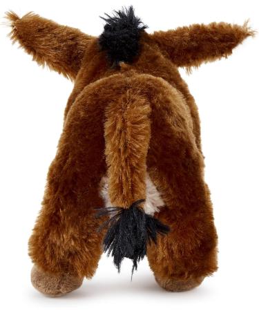 Zappi Co 100% Recycled Plush Donkey Toy (21cm) - Eco-Friendly Stuffed Animal for Newborns - Buy Online on GoSupps.com